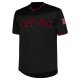 Men's Boston Red Sox Profile Black Big & Tall Pop Fashion Jersey