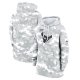 Youth Nike Arctic Camo Houston Texans 2024 Salute To Service Club Fleece Pullover Hoodie