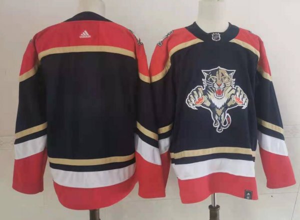 Men's Florida Panthers Blank 2022 Reverse Retro Navy Jersey