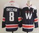 Men's #8 Alexander Ovechkin Washington Capitals Navy NHL Jersey