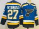 Men's St. Louis Blues #27 Alex Pietrangelo Blue Home Replica Player Jersey