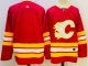Men's Calgary Flames Red Blank NHL Jersey